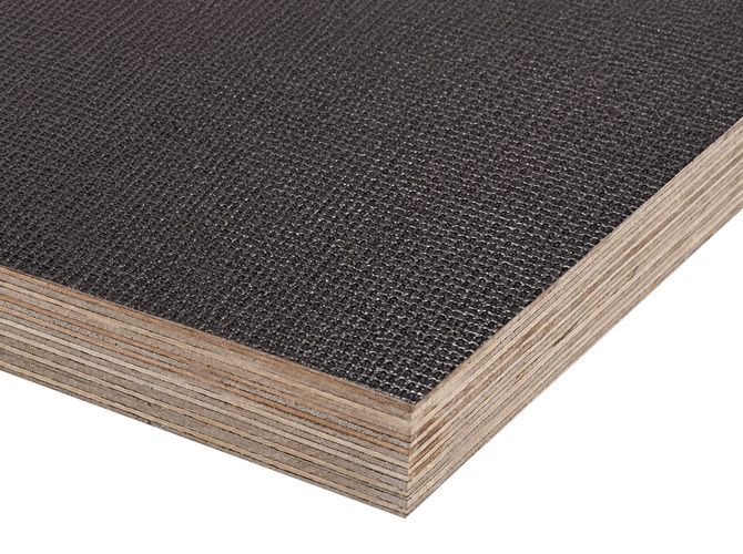 Фанера ФОФ ламинированная 30мм 2440х1220 мм сорт 1/1 березовая ANTISLIP